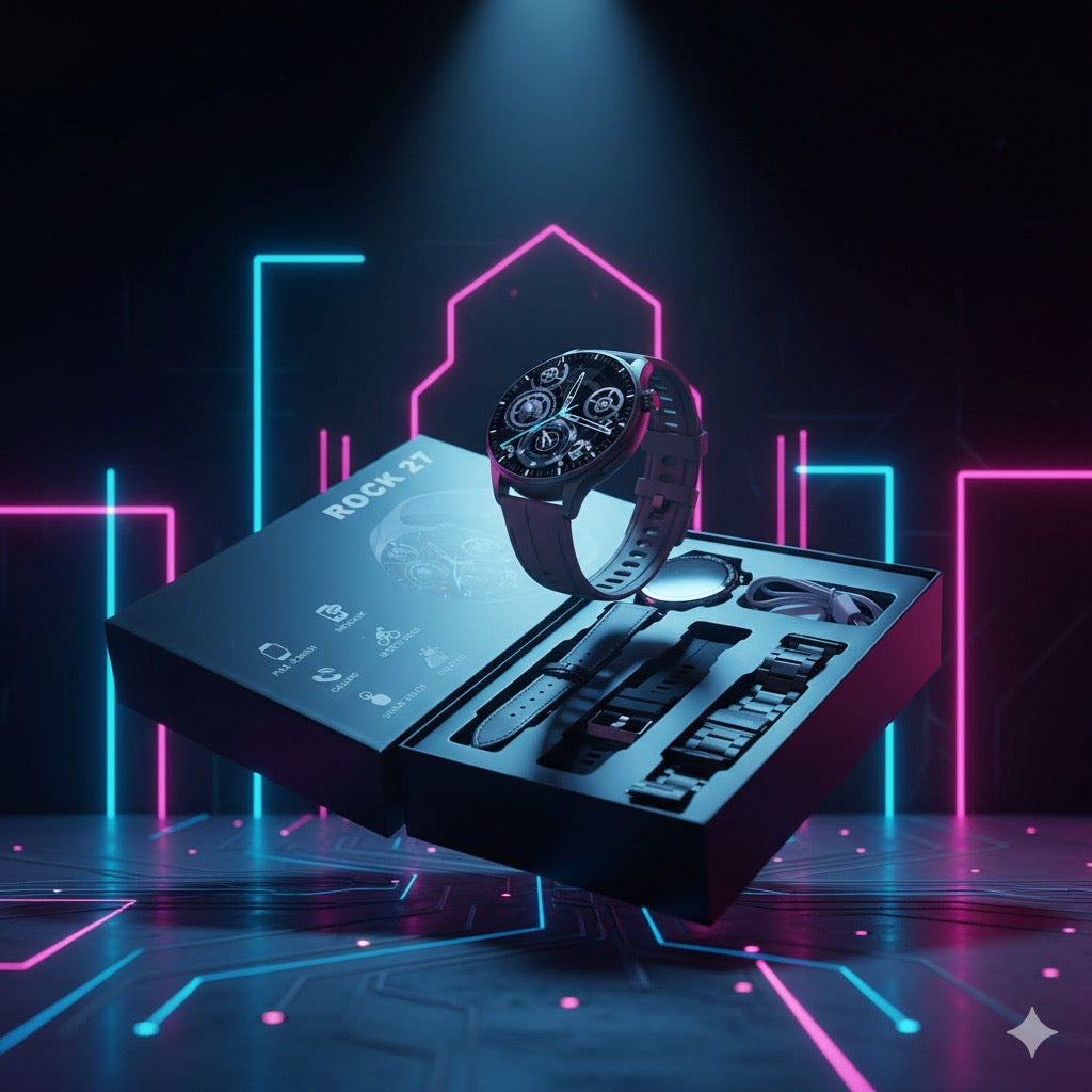 Rock 27 - Water proof German Smartwatch