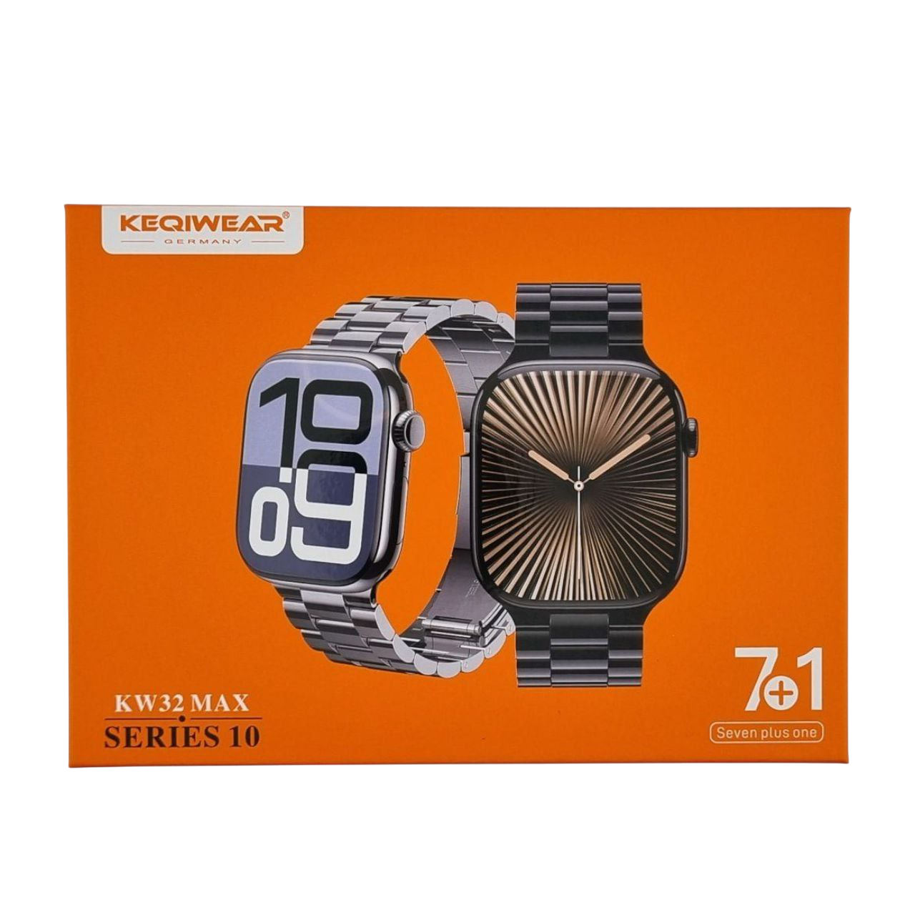 KW32 Max Series 10 - Smartwatch with 7 straps